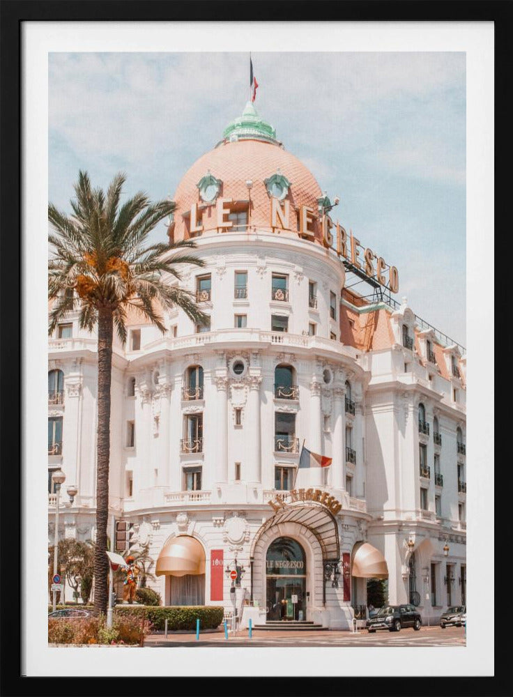 French Riviera Building | Poster