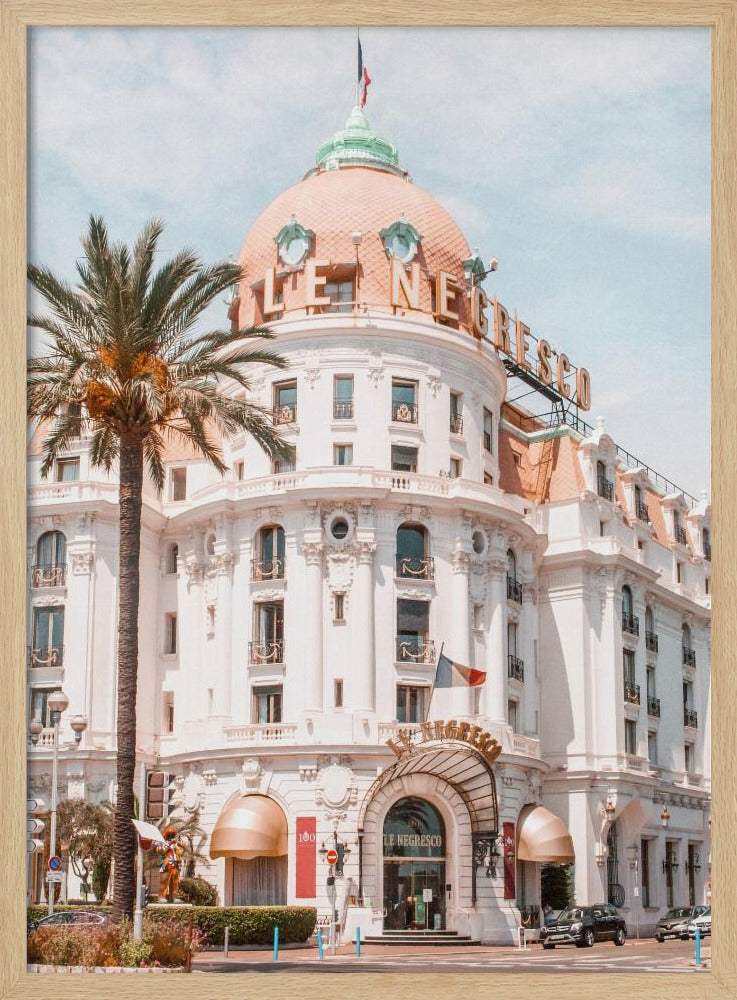 French Riviera Building | Poster