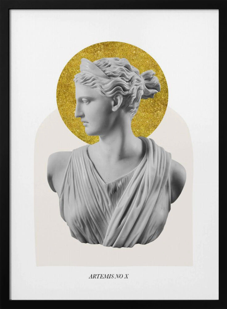 Gold Artemis Goddess | Poster