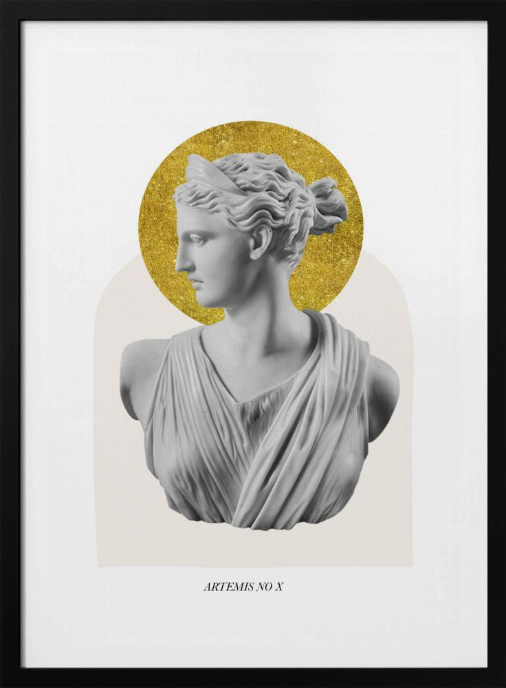 Gold Artemis Goddess | Poster