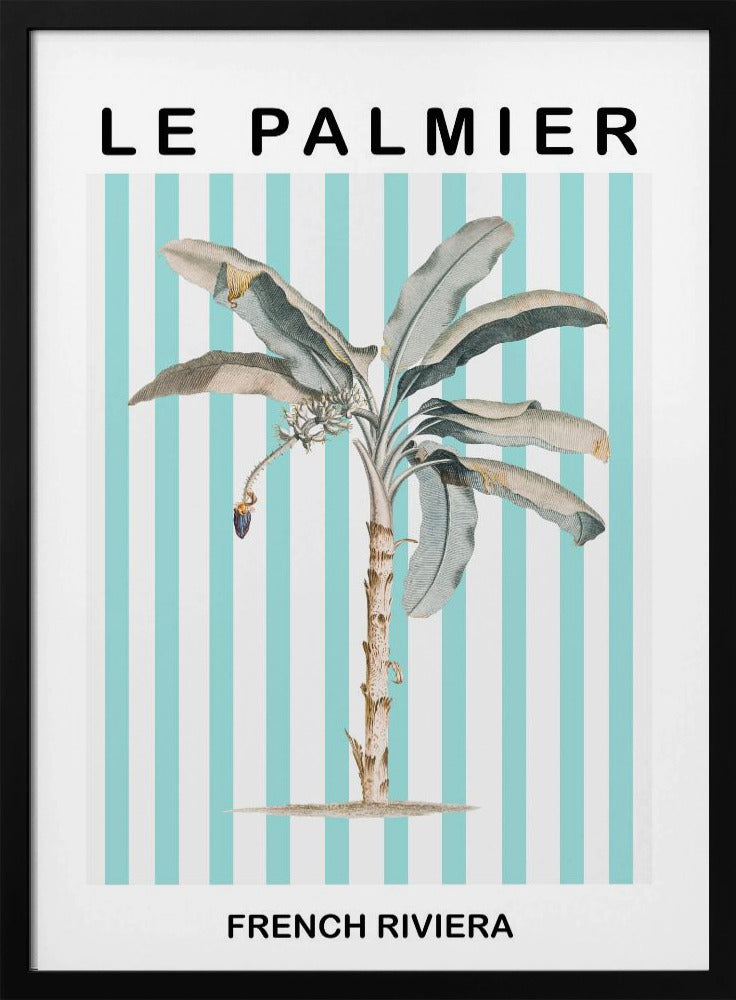 Striped Palm Tree | Poster