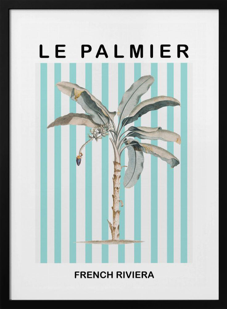 Striped Palm Tree | Poster