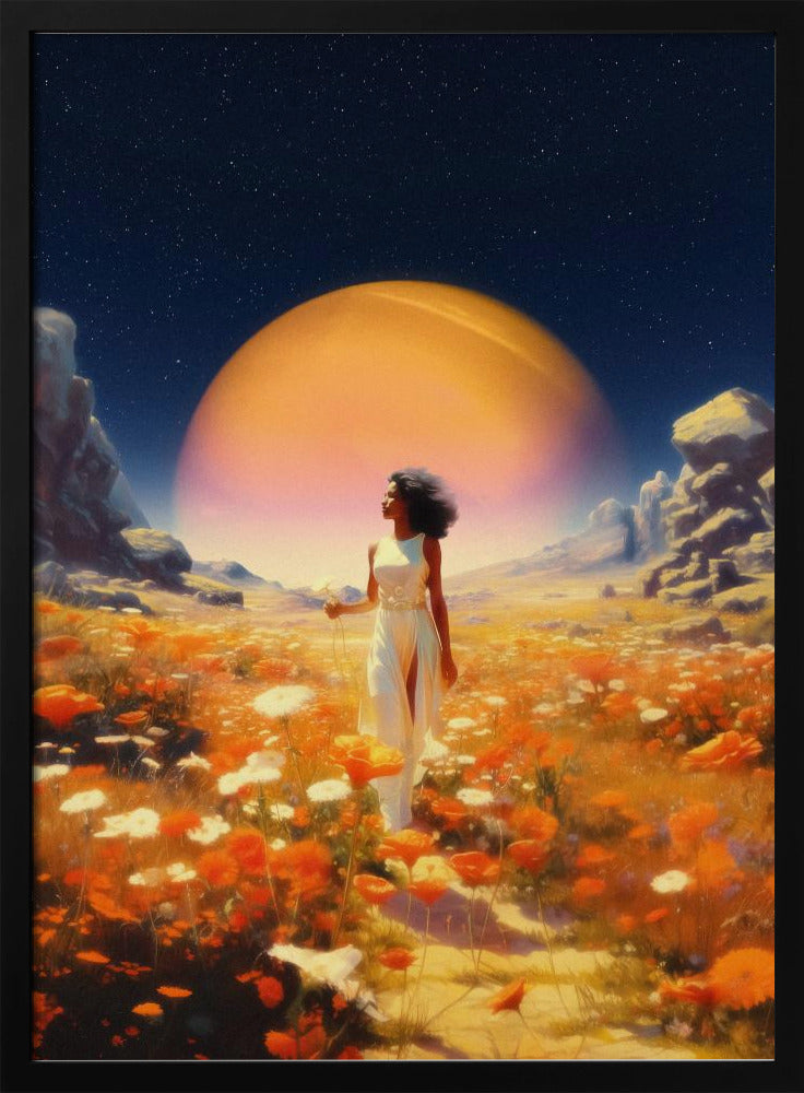 Cosmic Flower Fields | Poster