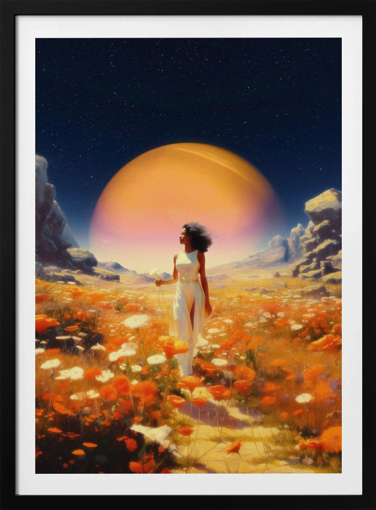 Cosmic Flower Fields | Poster