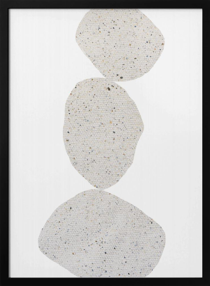 Stacked Stone Shapes | Poster