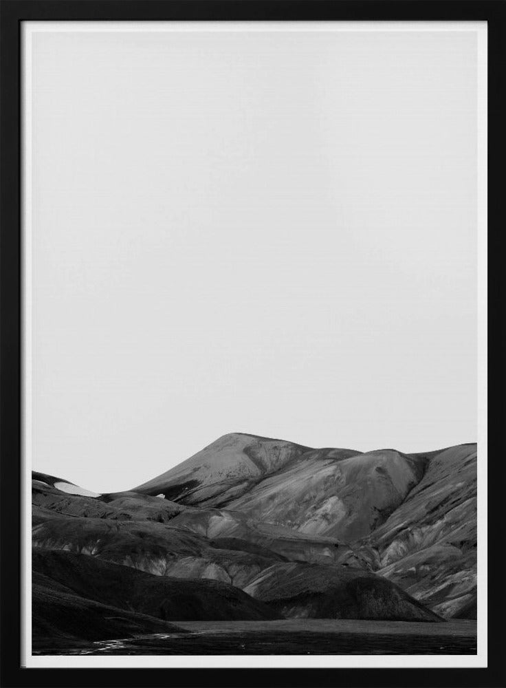 Monochrome Mountains | Poster