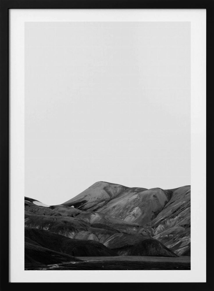 Monochrome Mountains | Poster