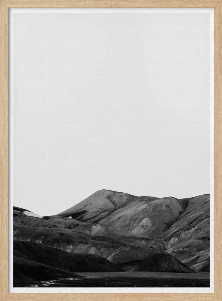 Monochrome Mountains | Poster