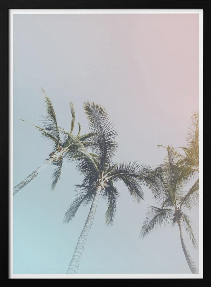 Pastel Palms Bliss | Poster