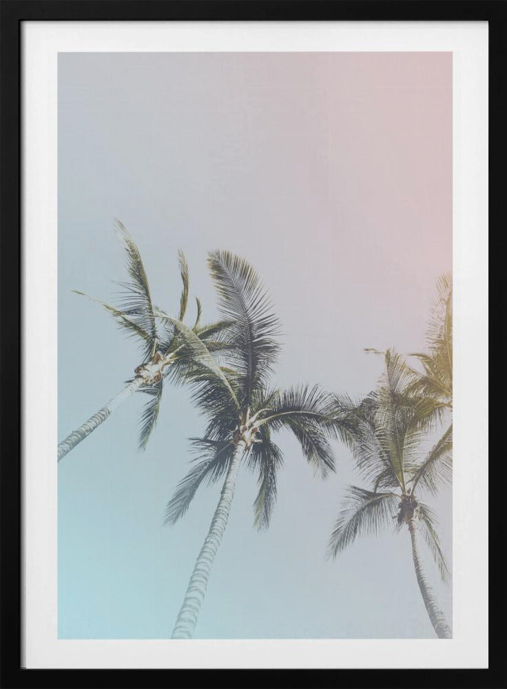 Pastel Palms Bliss | Poster