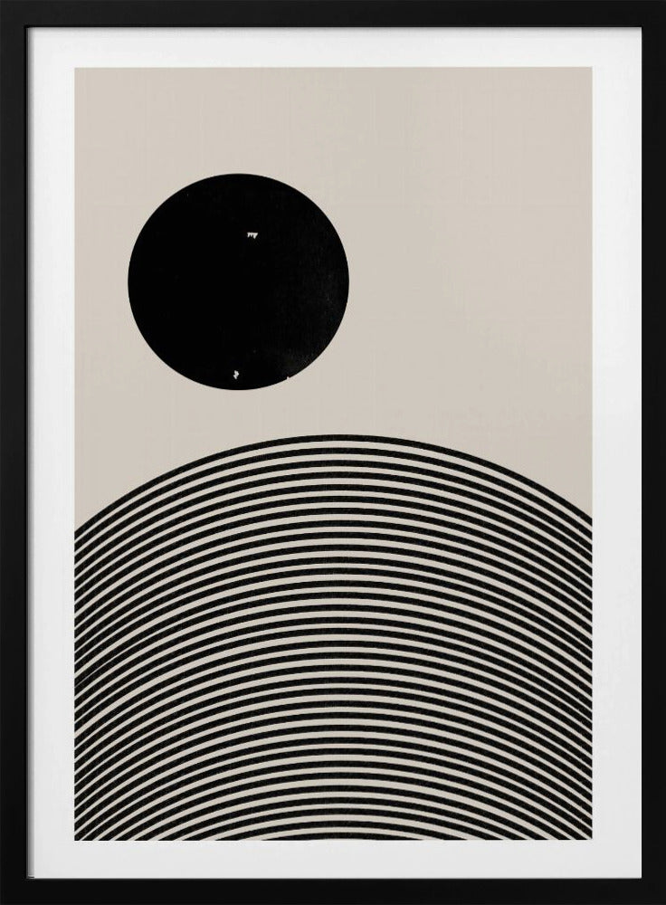 Orbiting Silhouette | Poster