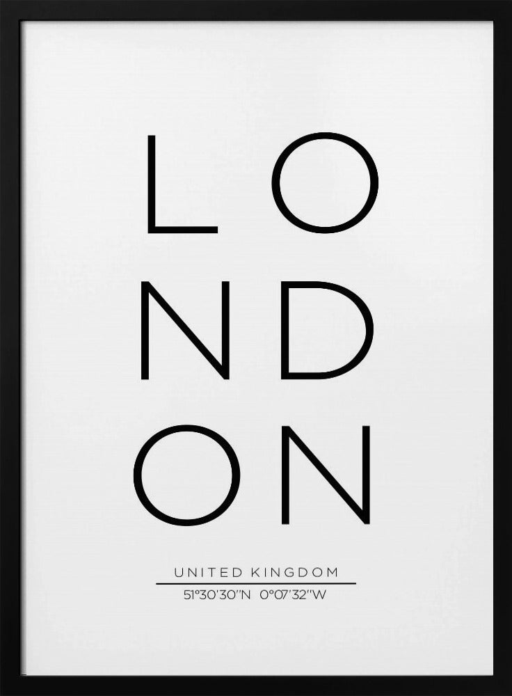 Vertical London Echo | Poster