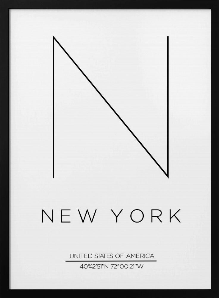 Minimalist NYC Design | Poster