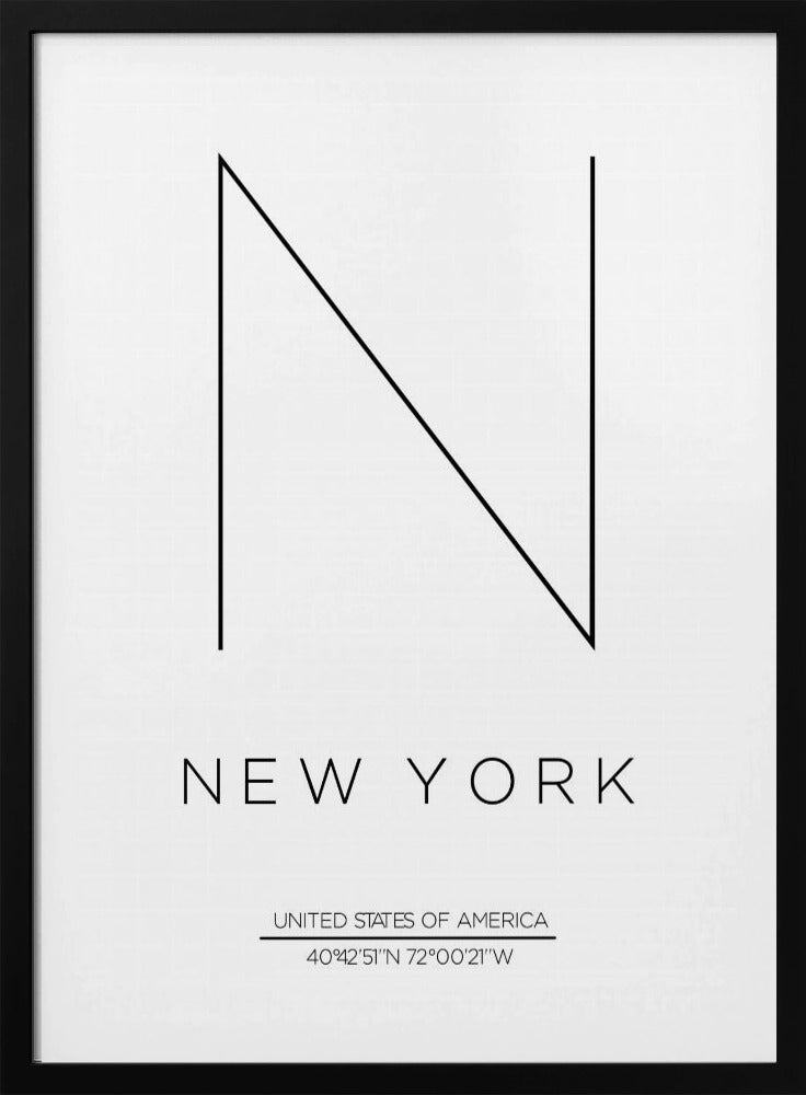 Minimalist NYC Design | Poster