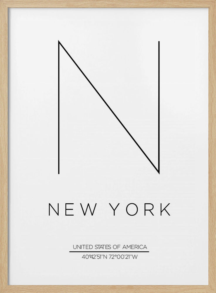 Minimalist NYC Design | Poster