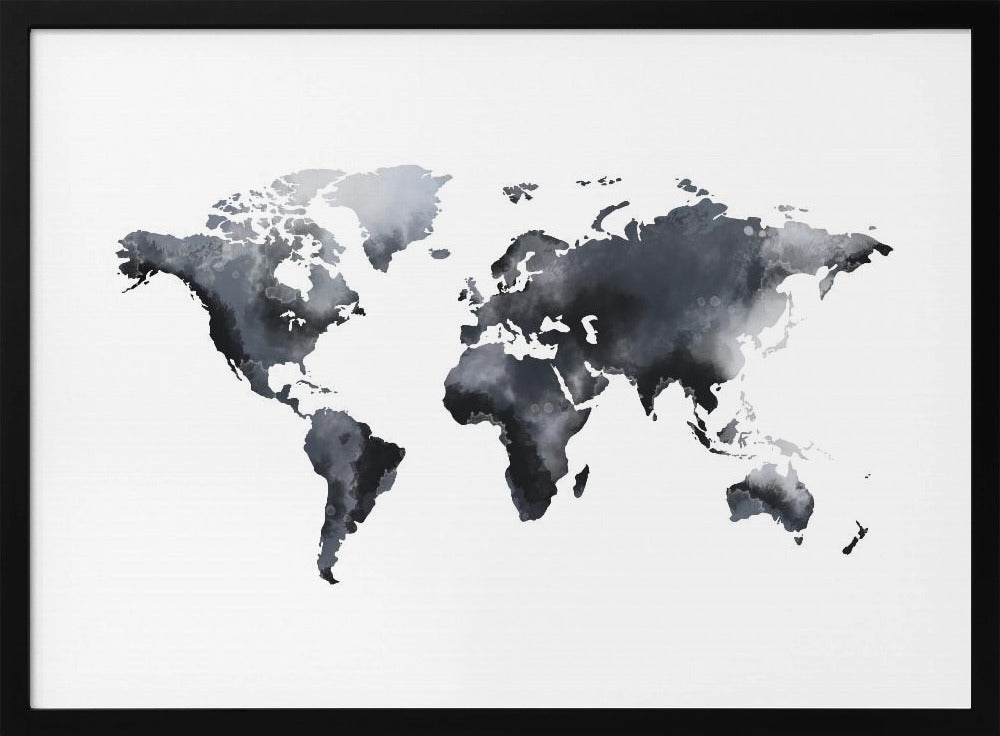 Dreamlike World Map | Poster