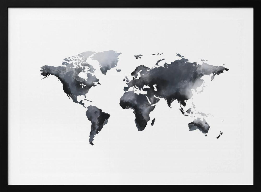 Dreamlike World Map | Poster