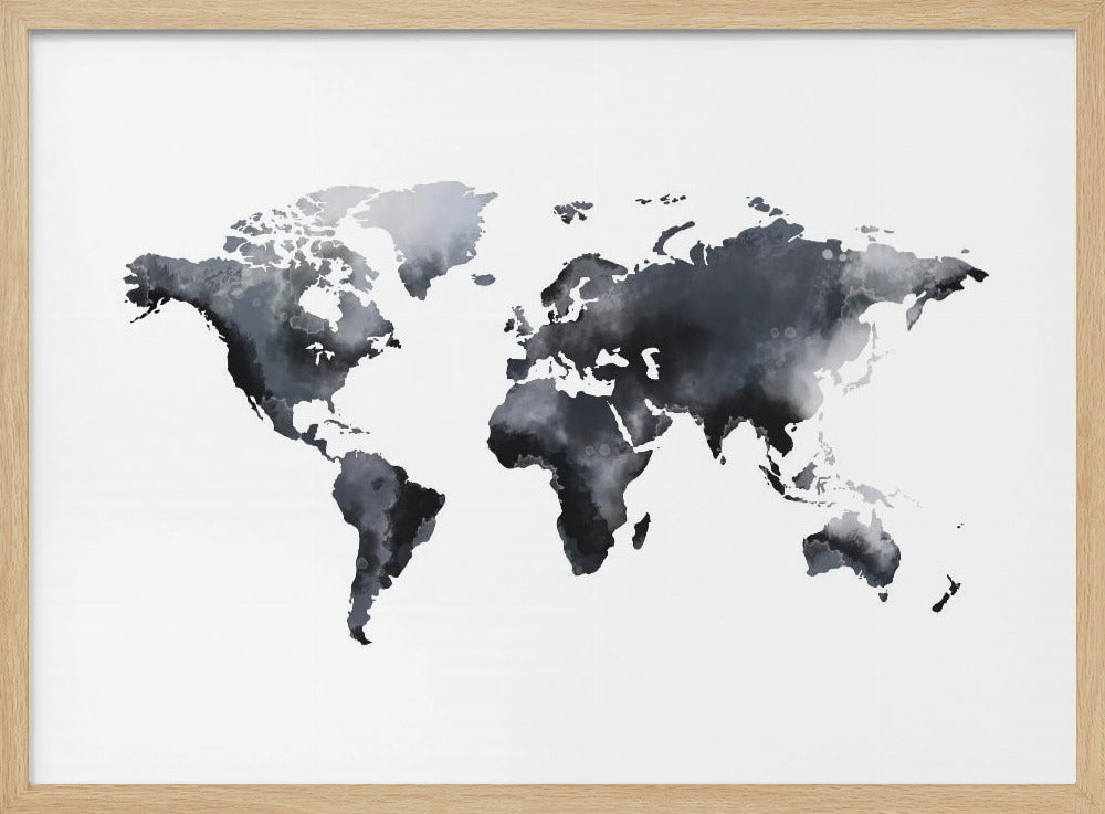 Dreamlike World Map | Poster