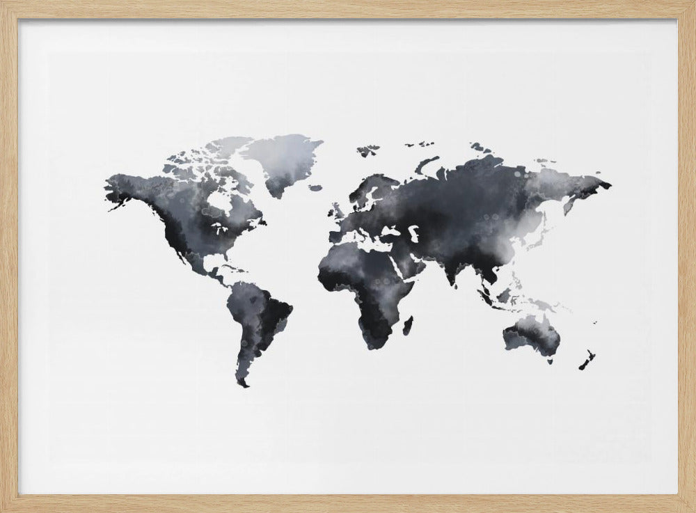 Dreamlike World Map | Poster