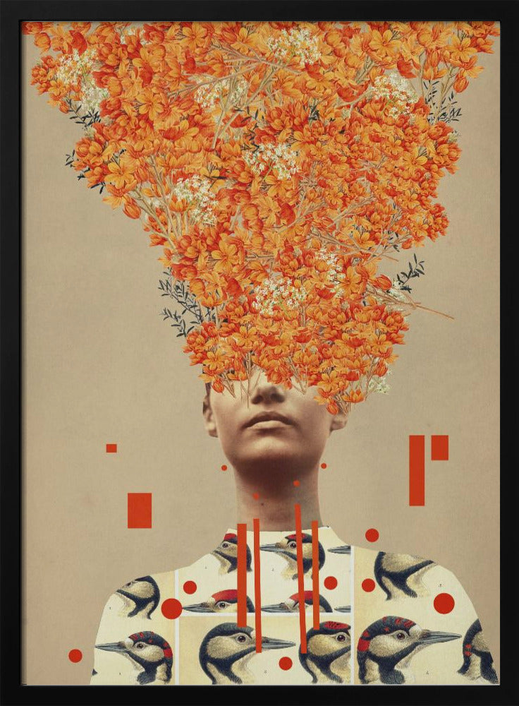 Bird Flight In Autumn | Poster