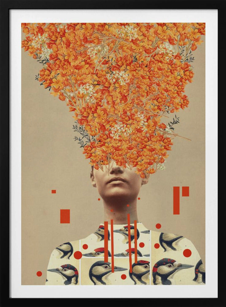 Bird Flight In Autumn | Poster