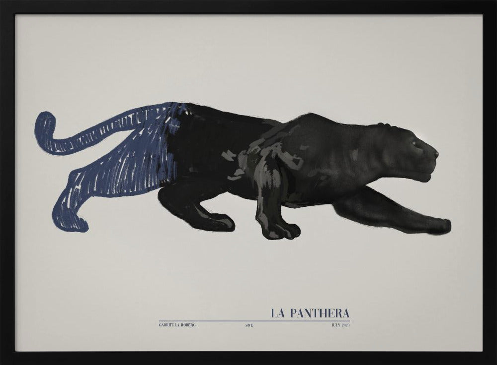 La Panthera (blue) | Poster