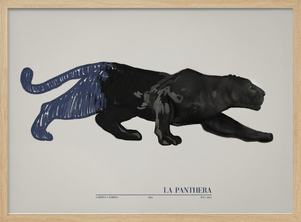 La Panthera (blue) | Poster