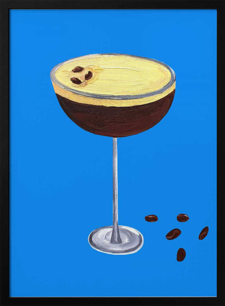 Espresso Martini Blue | Poster
