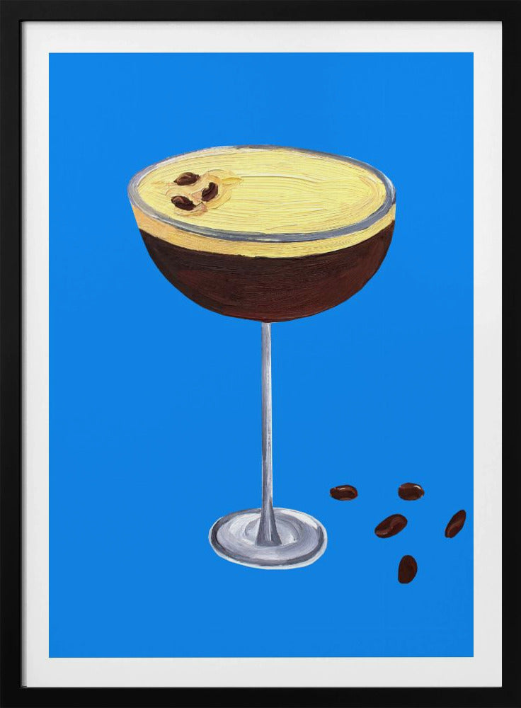 Espresso Martini Blue | Poster
