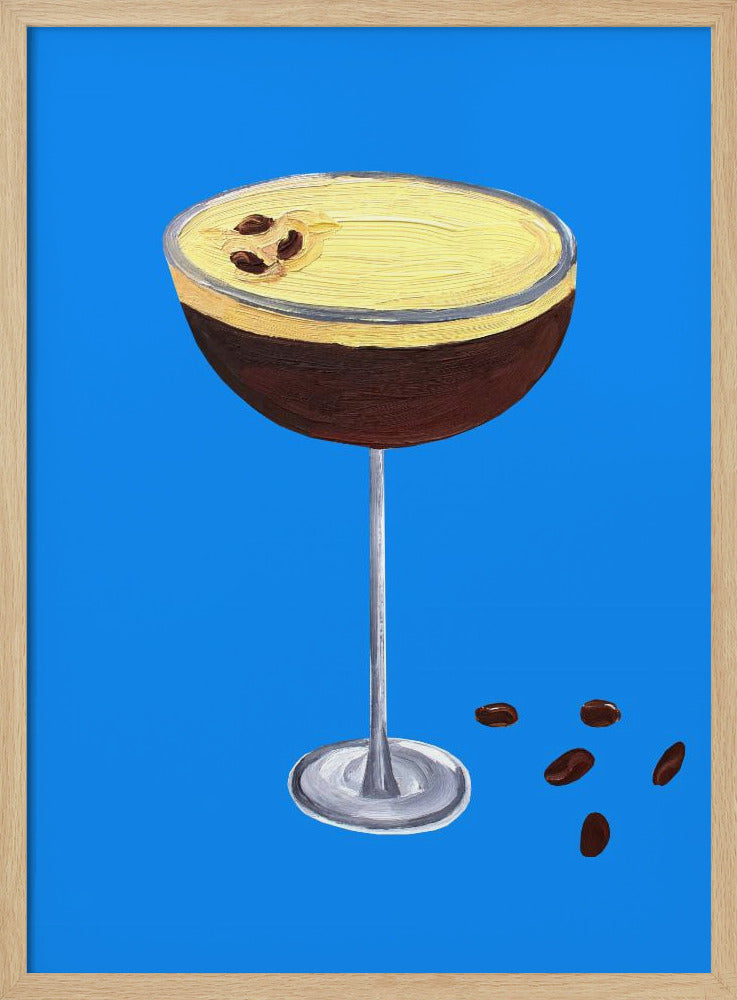 Espresso Martini Blue | Poster