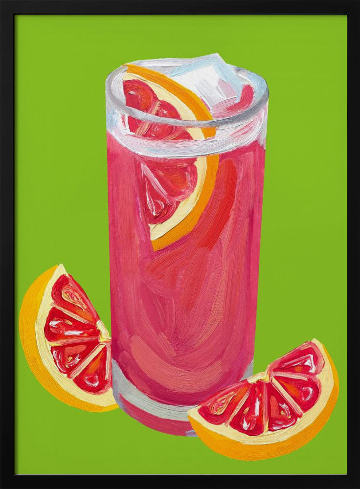 Grapefruit Paloma Pistachio | Poster