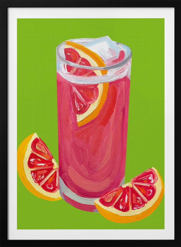 Grapefruit Paloma Pistachio | Poster