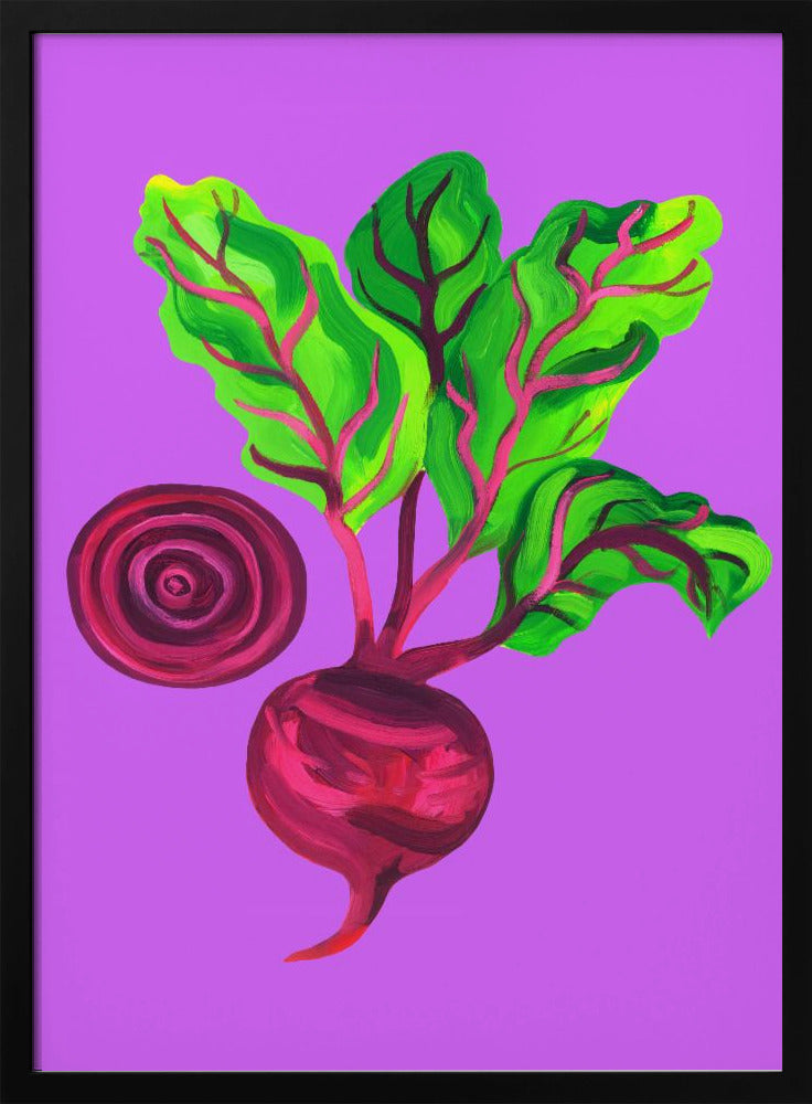 Beetroot Swirl Purple | Poster