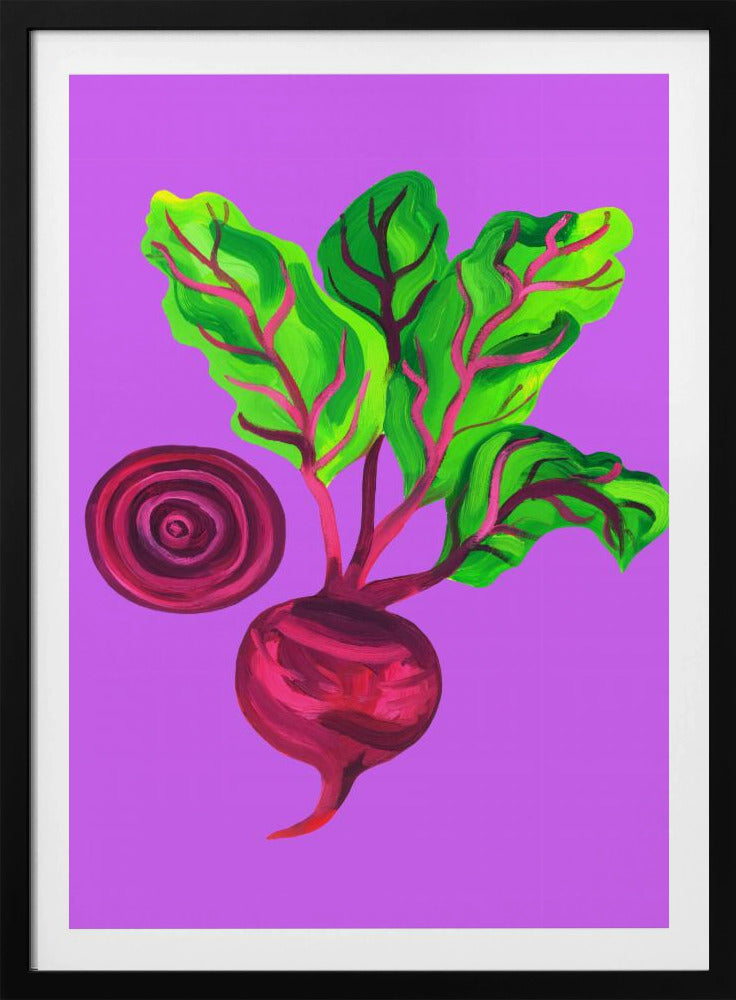 Beetroot Swirl Purple | Poster