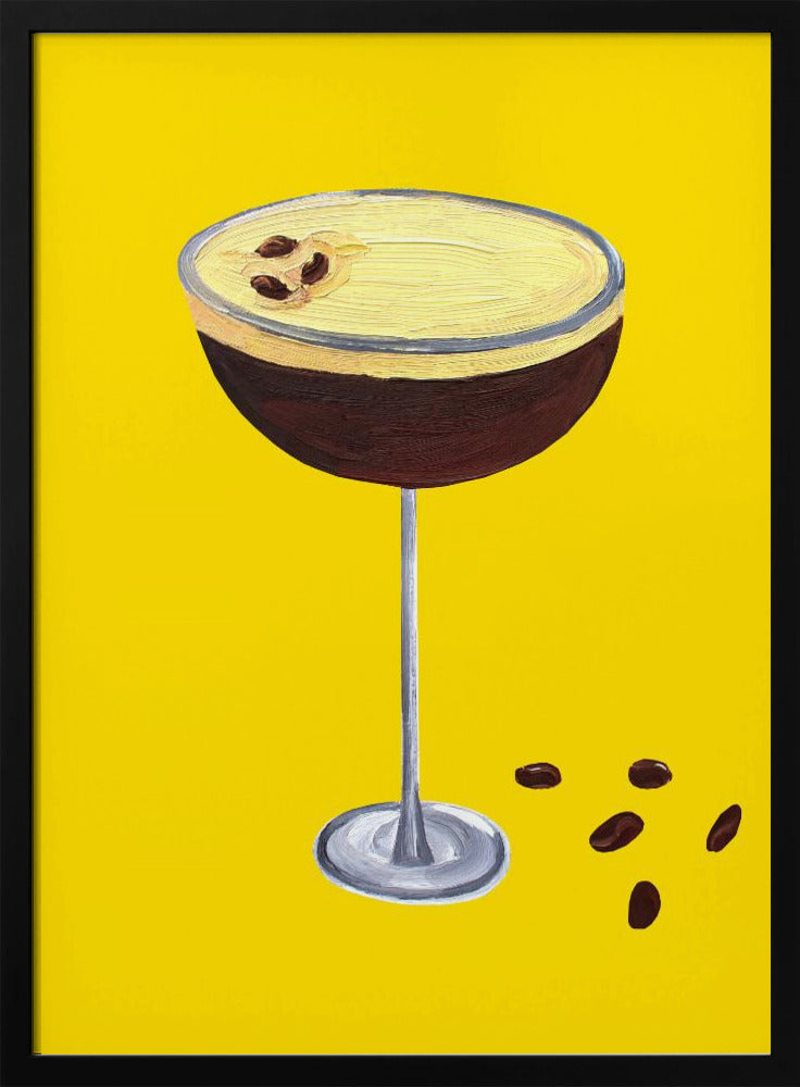 Espresso Martini Buttercup Yellow | Poster