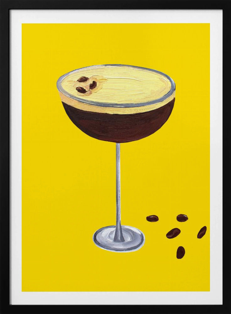 Espresso Martini Buttercup Yellow | Poster