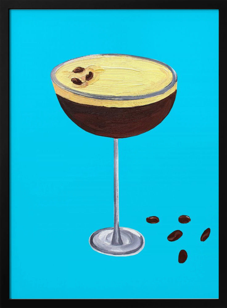 Espresso Martini Sky Blue | Poster