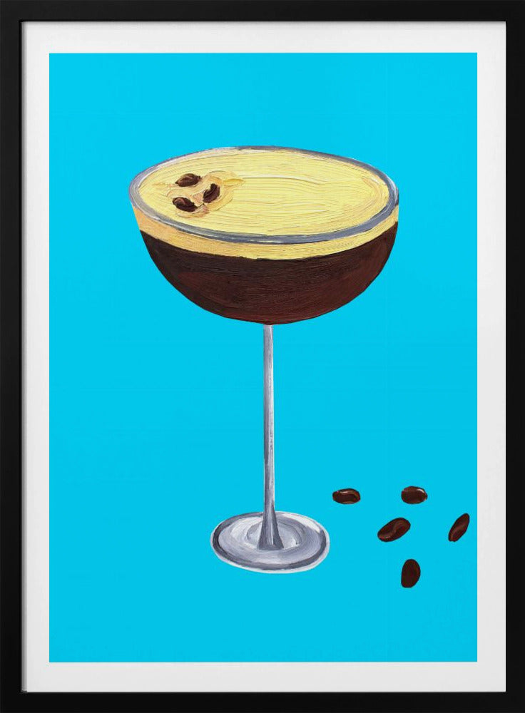 Espresso Martini Sky Blue | Poster