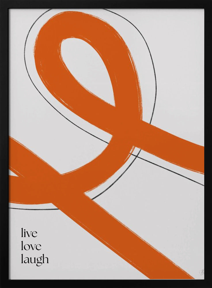 Lofe, love, laugh | Poster