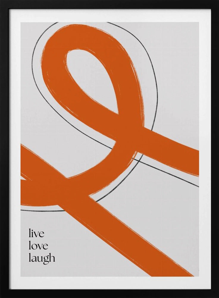 Lofe, love, laugh | Poster