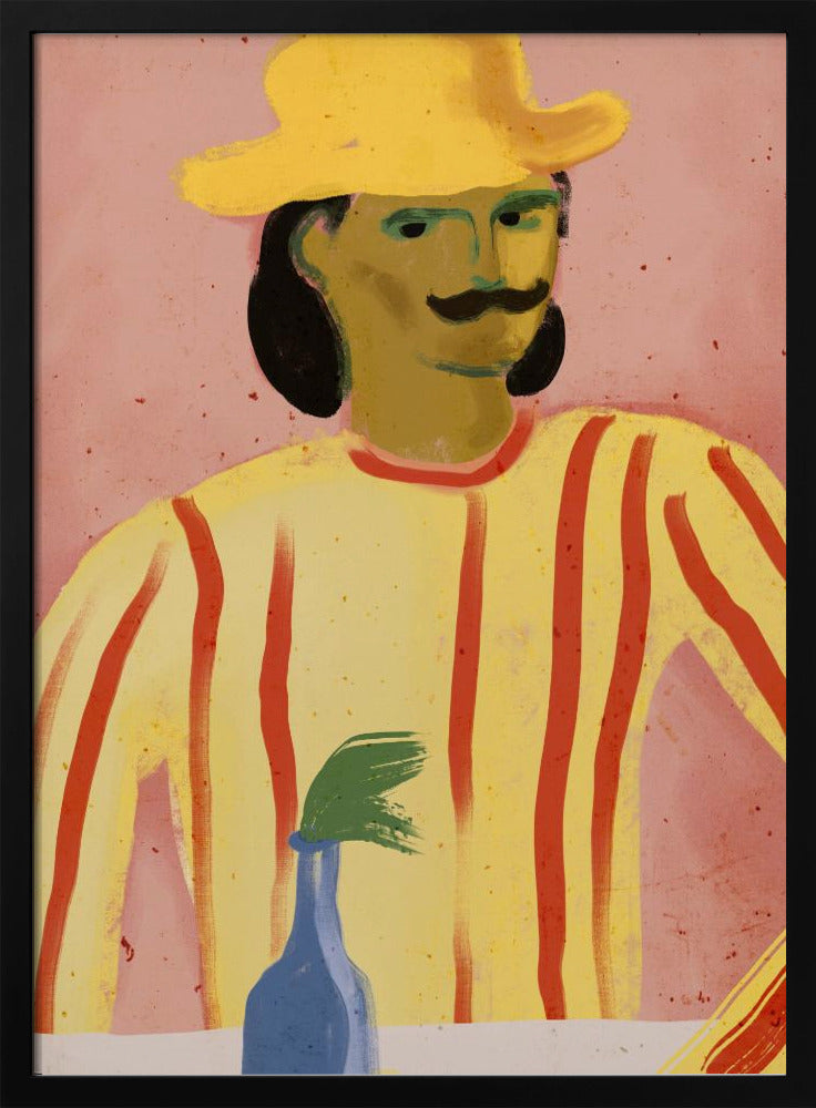 Striped Reflection | Poster