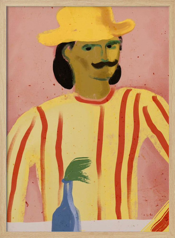 Striped Reflection | Poster