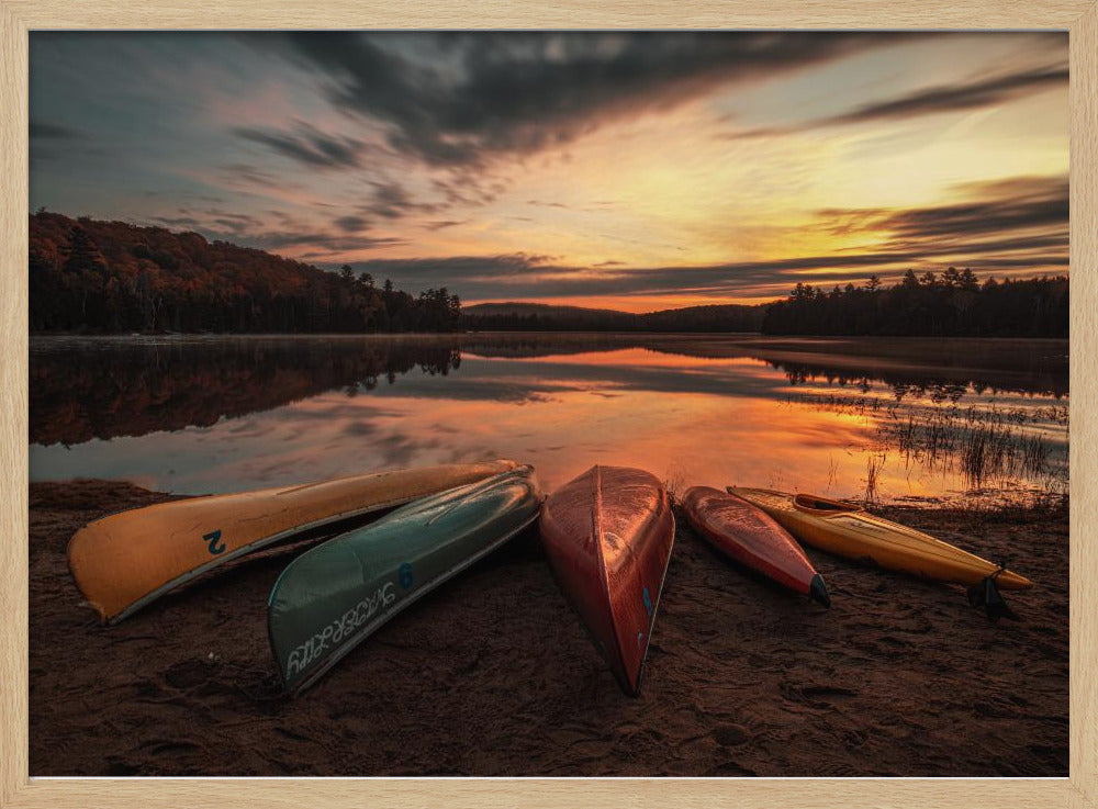 Sunrise on the Lake | Poster