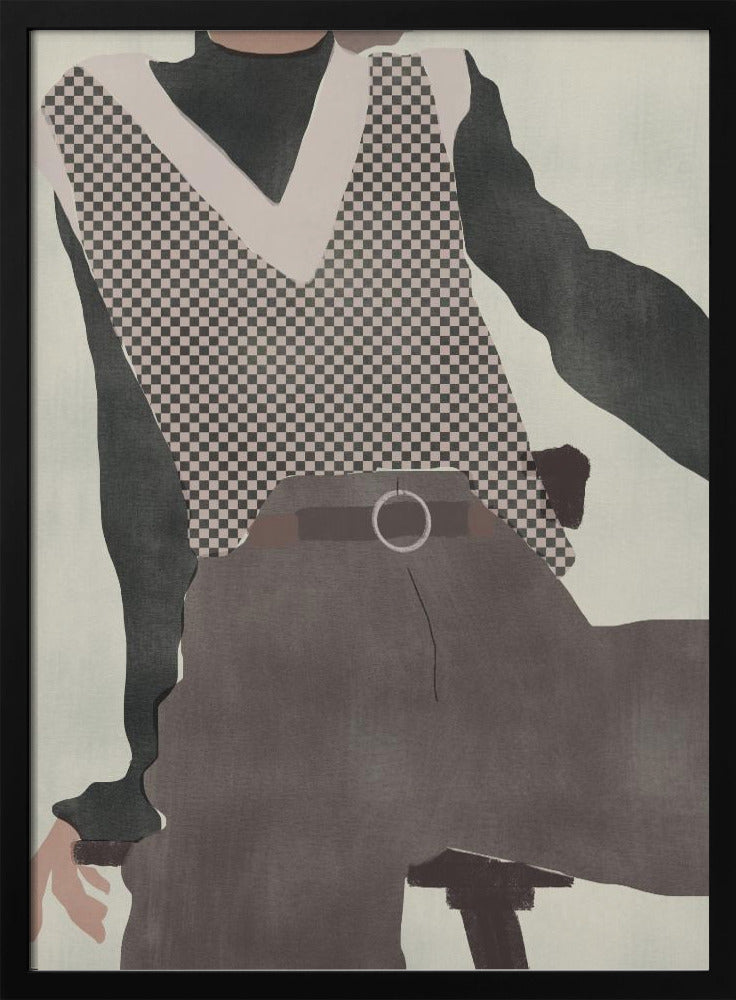 Checkered Elegance | Poster