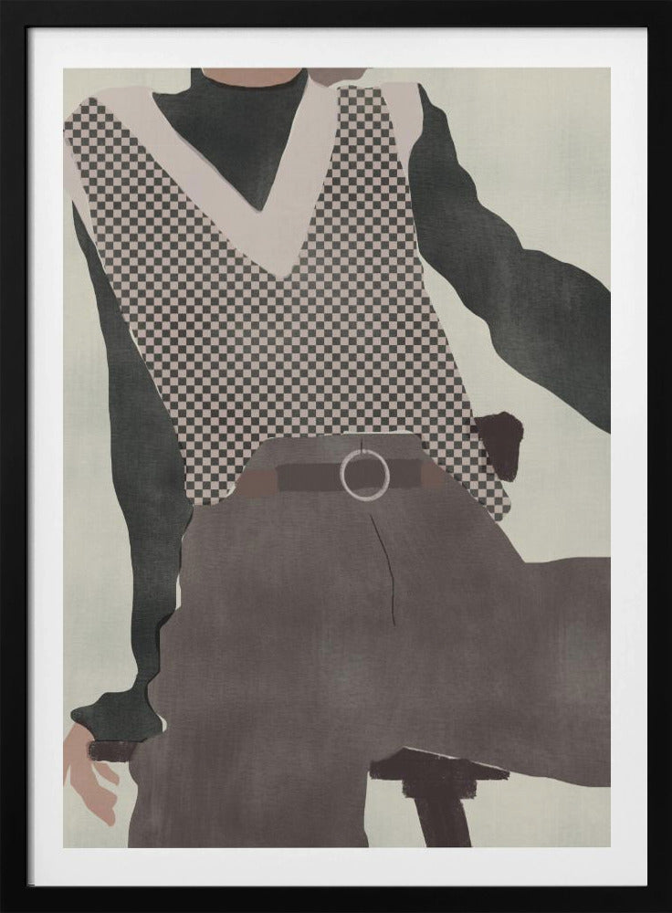 Checkered Elegance | Poster