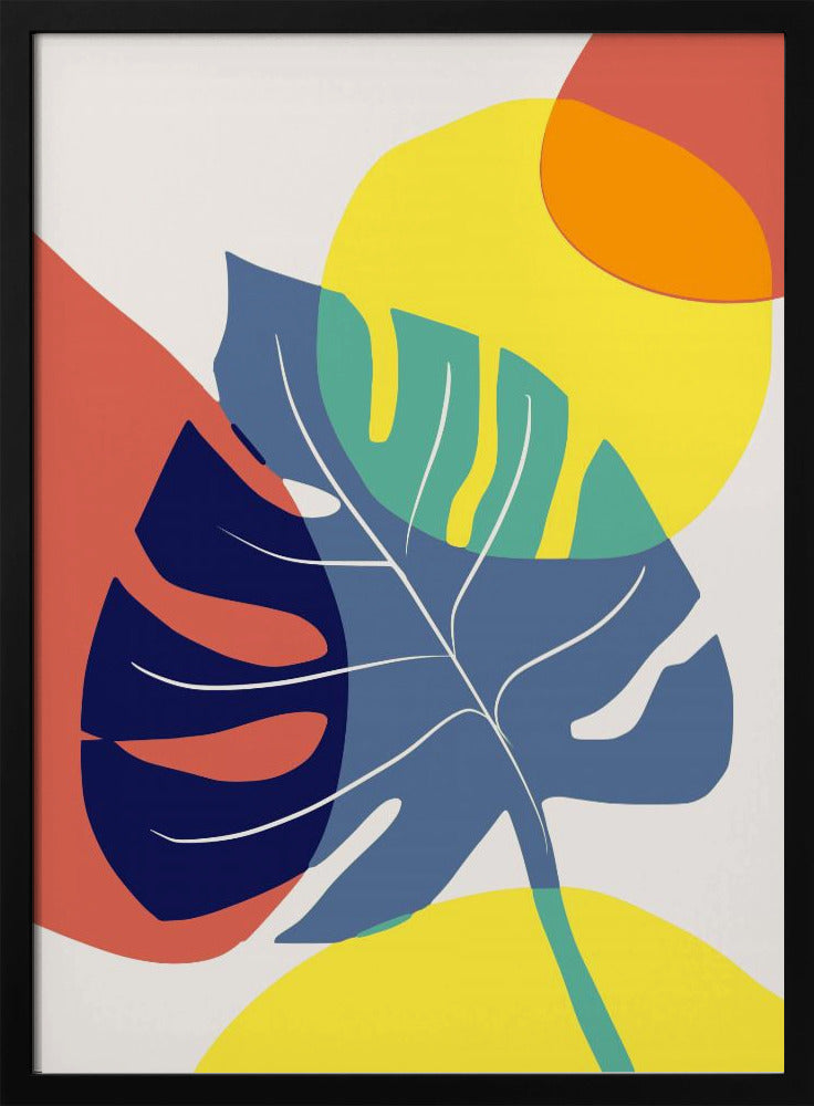 Vibrant Leaf Dance | Poster