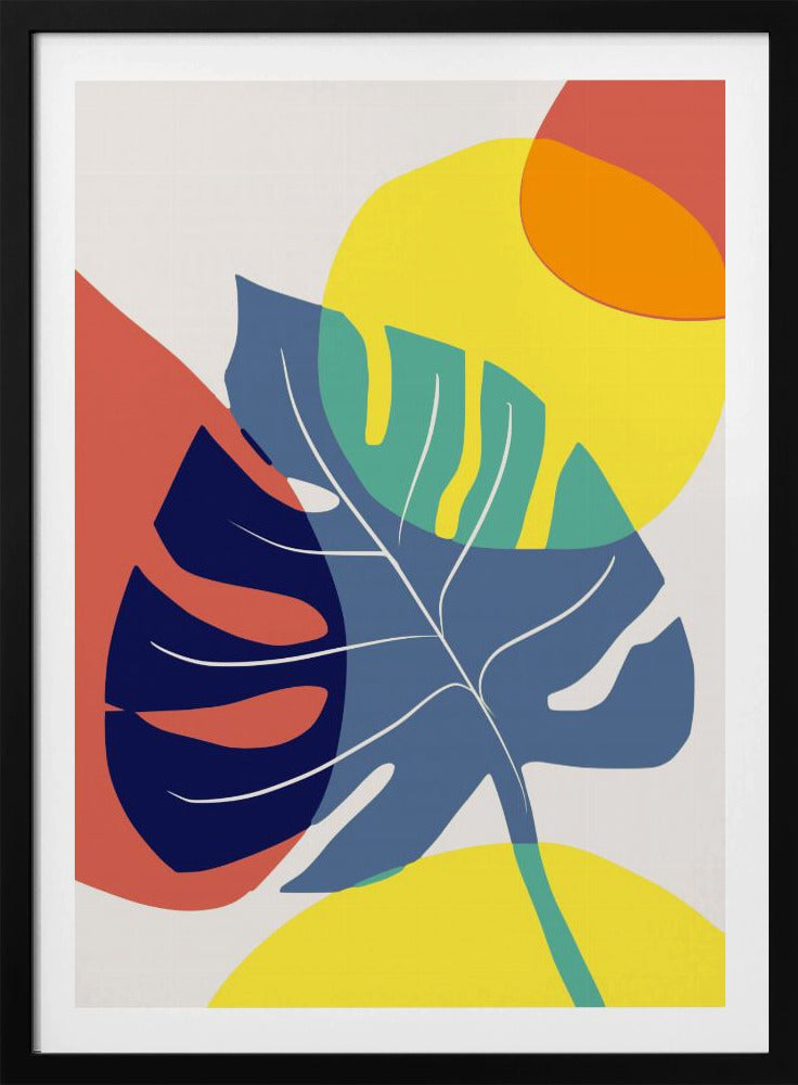 Vibrant Leaf Dance | Poster