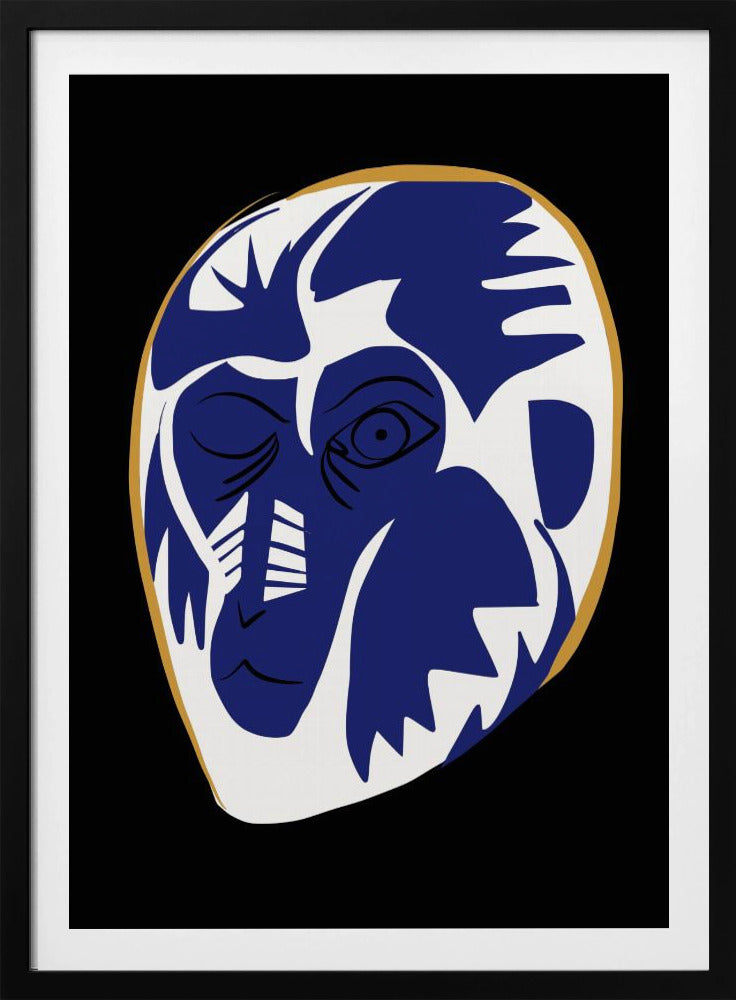 Abstract Mask Illusion | Poster