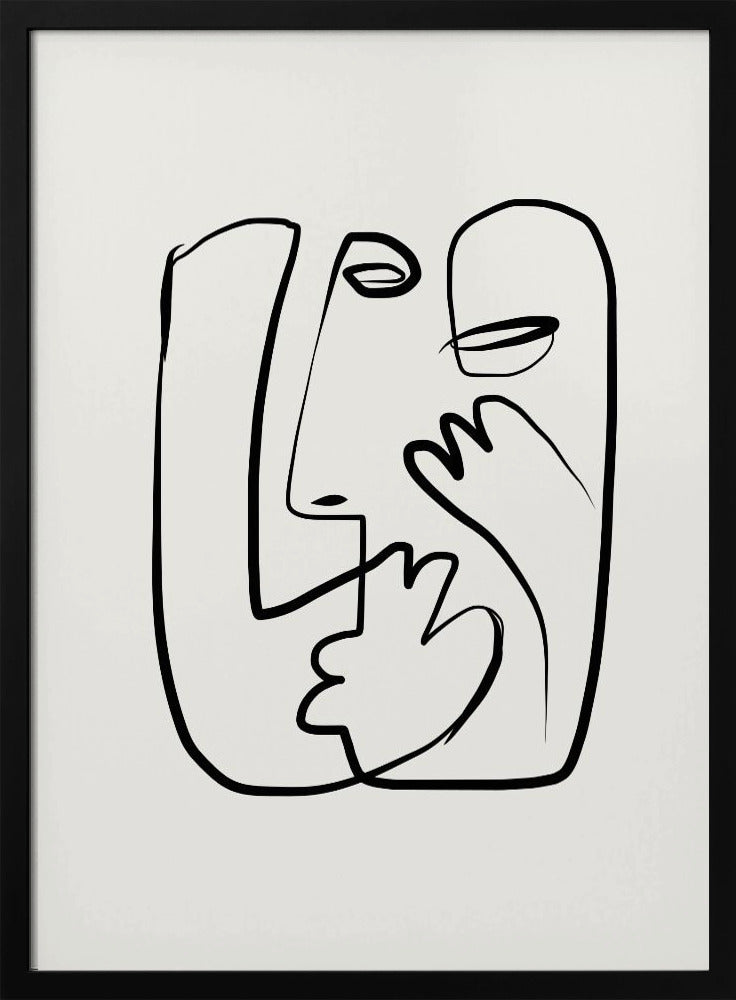 Whimsical Faces | Poster