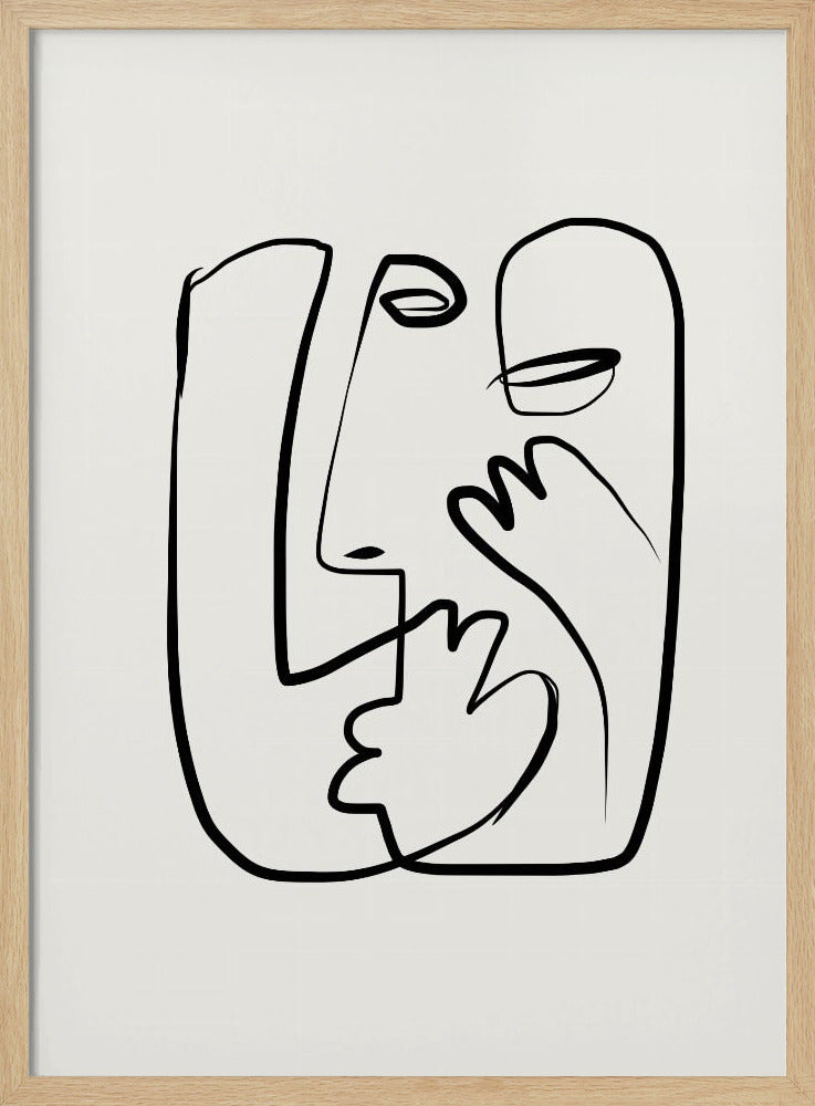 Whimsical Faces | Poster